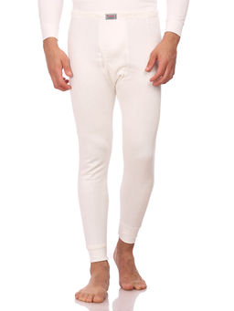Neva - Esancia Warmer/Thermal Lower for Men with Elasticated Waistband Off White (Free Size)